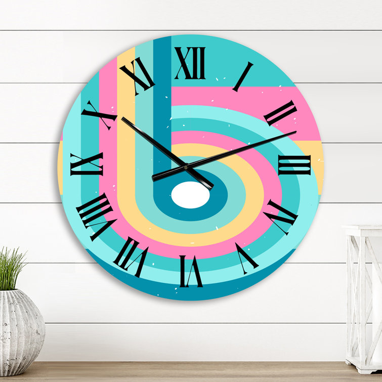 Bless international Metal Wall Clock Wayfair Canada